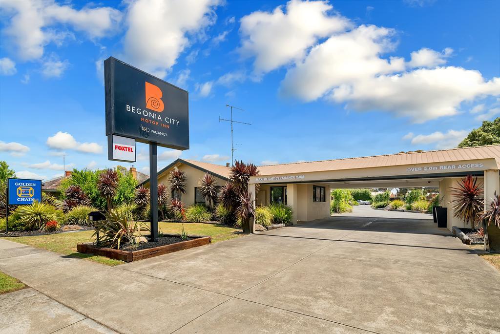 Begonia City Motor Inn Ballarat Kültér fotó