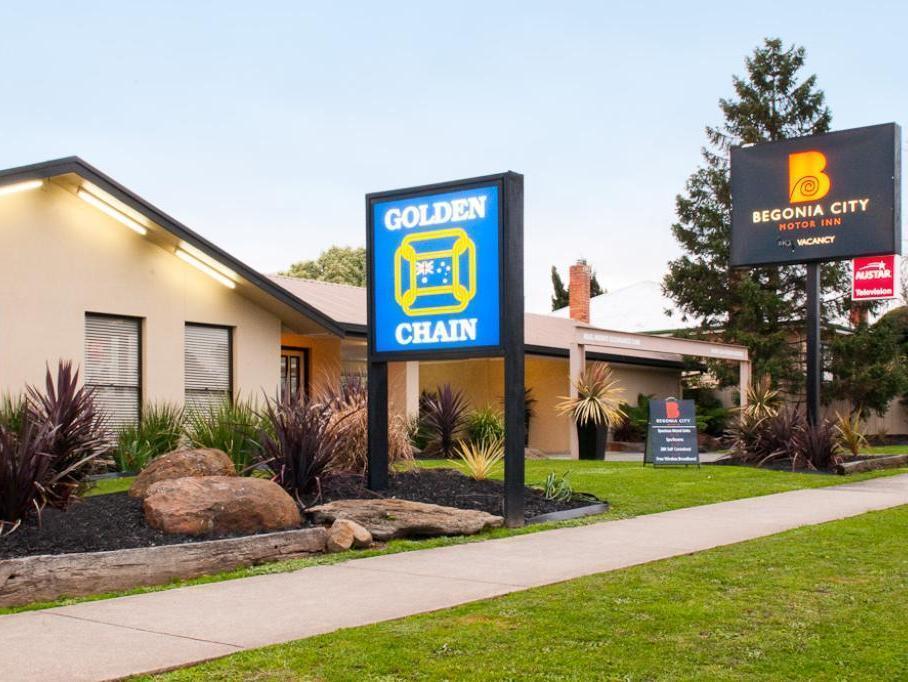 Begonia City Motor Inn Ballarat Kültér fotó